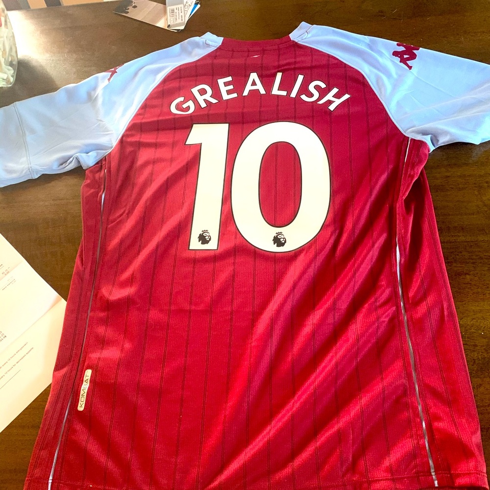 Aston Villa Men’s Jersey - Grealish Size L